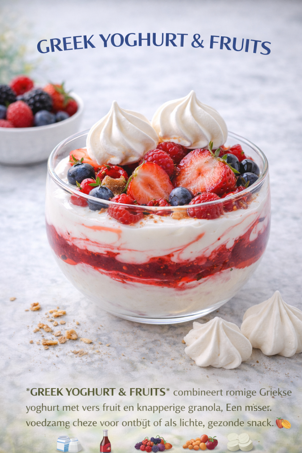 GREEK YOGHURT & FRUITS