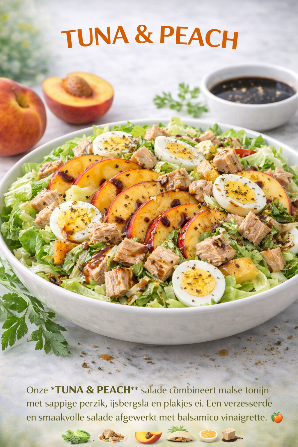 TUNA & PEACH